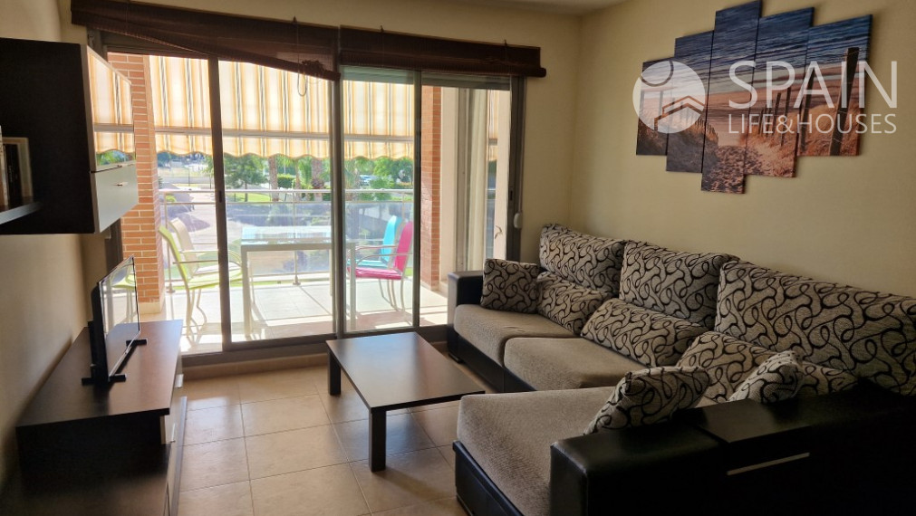 Na prenájom úžasný 3 spálňový apartmán v pokojnej oblasti El Verger (DENIA) len 6 minút chôdze od pláže