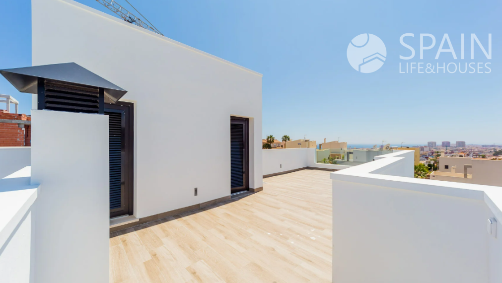 Veľkolepé vily "Galaxy Villas" v Torrevieji s krásnym výhľadom na more
