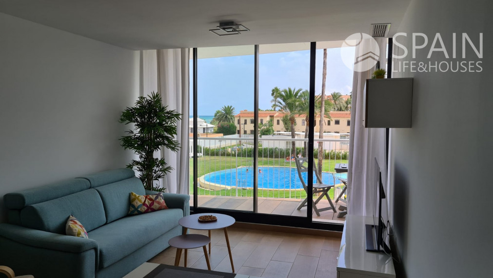 Na prenájom 2-spálňový apartmán pri pláži, Dénia, Costa Blanca sever