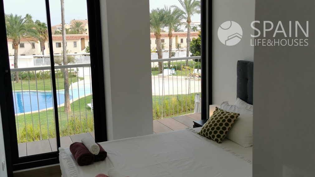 Na prenájom 2-spálňový apartmán pri pláži, Dénia, Costa Blanca sever