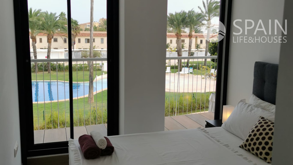 Na prenájom 2-spálňový apartmán pri pláži, Dénia, Costa Blanca sever