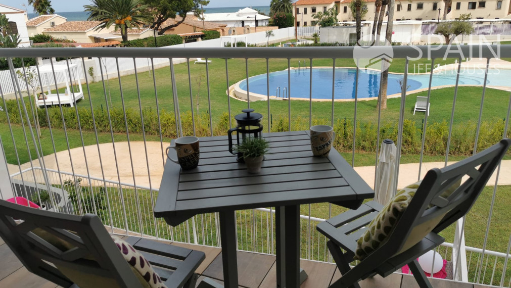 Na prenájom 2-spálňový apartmán pri pláži, Dénia, Costa Blanca sever