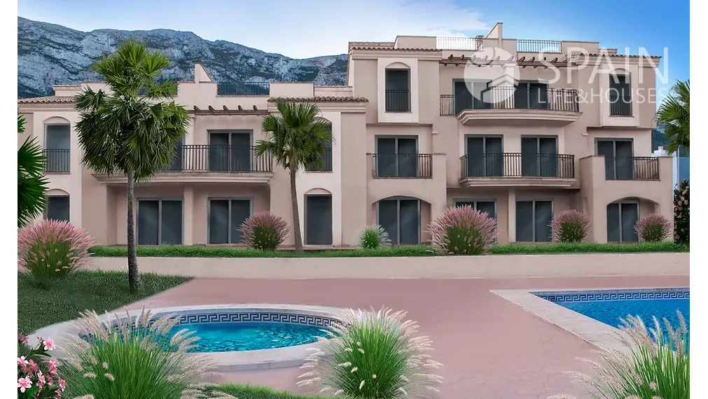 Nové apartmány so spoločnými bazénmi v tichom prostredí len 15 min pešo od mesta a pláže pri Montgo, DENIA, COSTA BLANCA