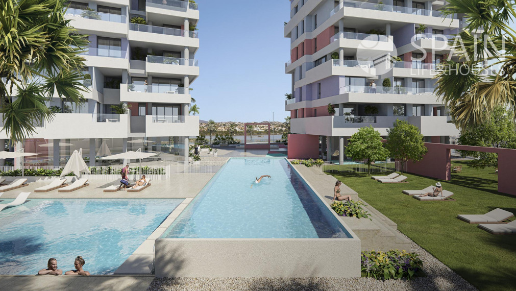 Nová výstavba bytov s majestátnym výhľadom a všetkým vybavením v Calpe.