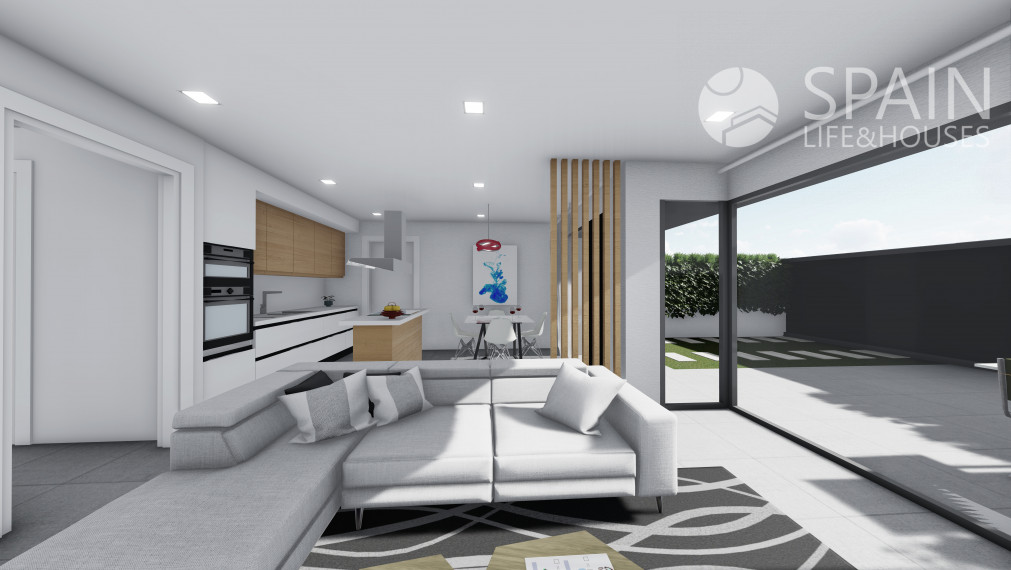 Samostatne stojace vily s 2 a 3 spálňami v San Juan de los Terreros