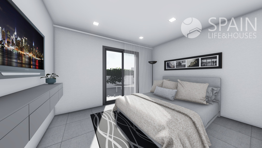 Samostatne stojace vily s 2 a 3 spálňami v San Juan de los Terreros