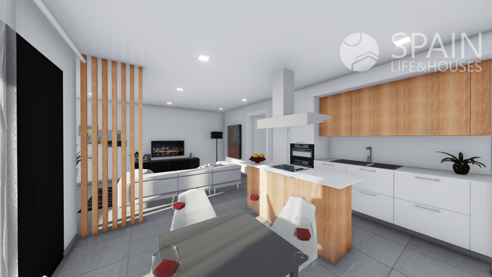 Samostatne stojace vily s 2 a 3 spálňami v San Juan de los Terreros