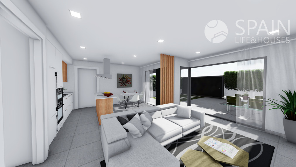 Samostatne stojace vily s 2 a 3 spálňami v San Juan de los Terreros