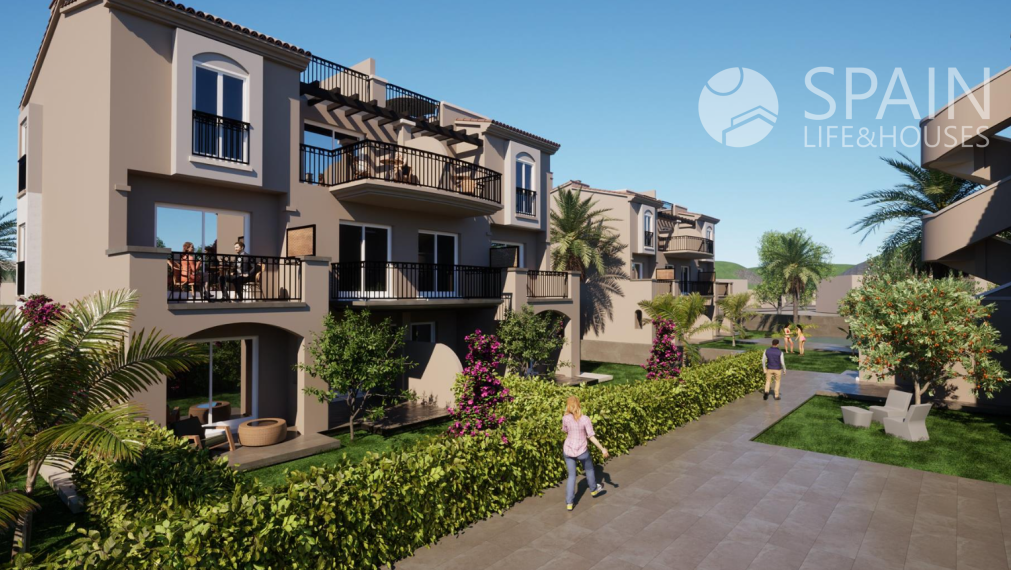 Nové apartmány so spoločnými bazénmi v tichom prostredí len 15 min pešo od mesta a pláže pri Montgo, DENIA, COSTA BLANCA