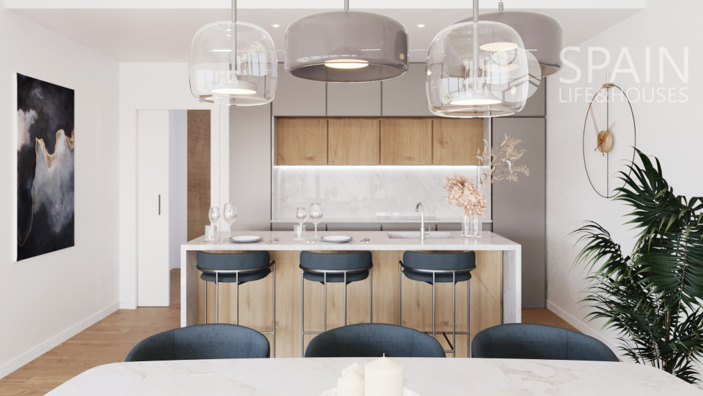 Residencial Maravilla: exkluzívne domy so súkromnou záhradou a výhľadom na more v Polope