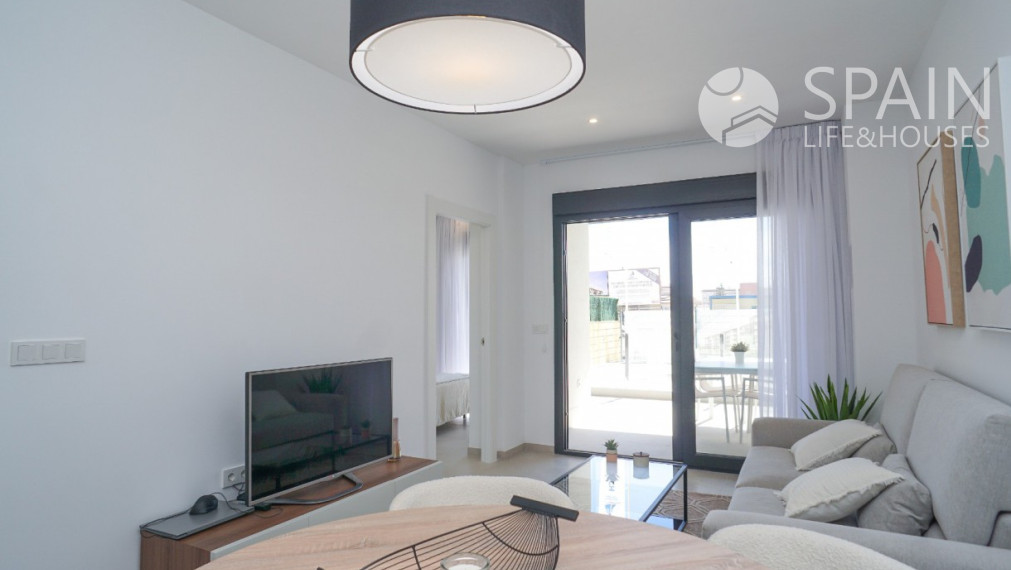 Nový 2 alebo 3 izbový projekt Marina Vista v Torrevieja