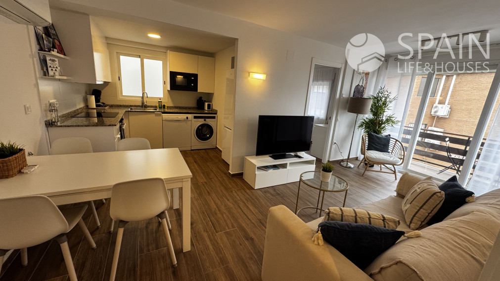 Apartmán v I.línii pri mori v Javea na prenájom