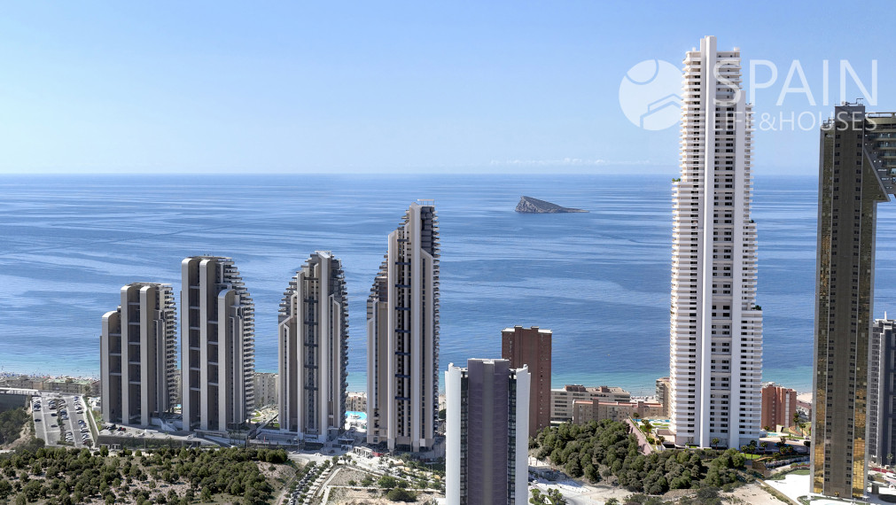 Ikonický mrakodrap v Benidorme – bývanie na vrchole Európy