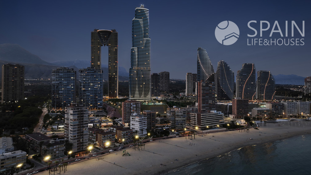 Ikonický mrakodrap v Benidorme – bývanie na vrchole Európy