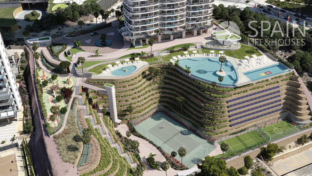 Ikonický mrakodrap v Benidorme – bývanie na vrchole Európy