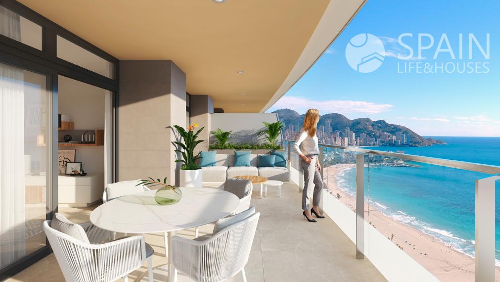 Panoramatická veža – moderné bývanie pri Playa de Poniente