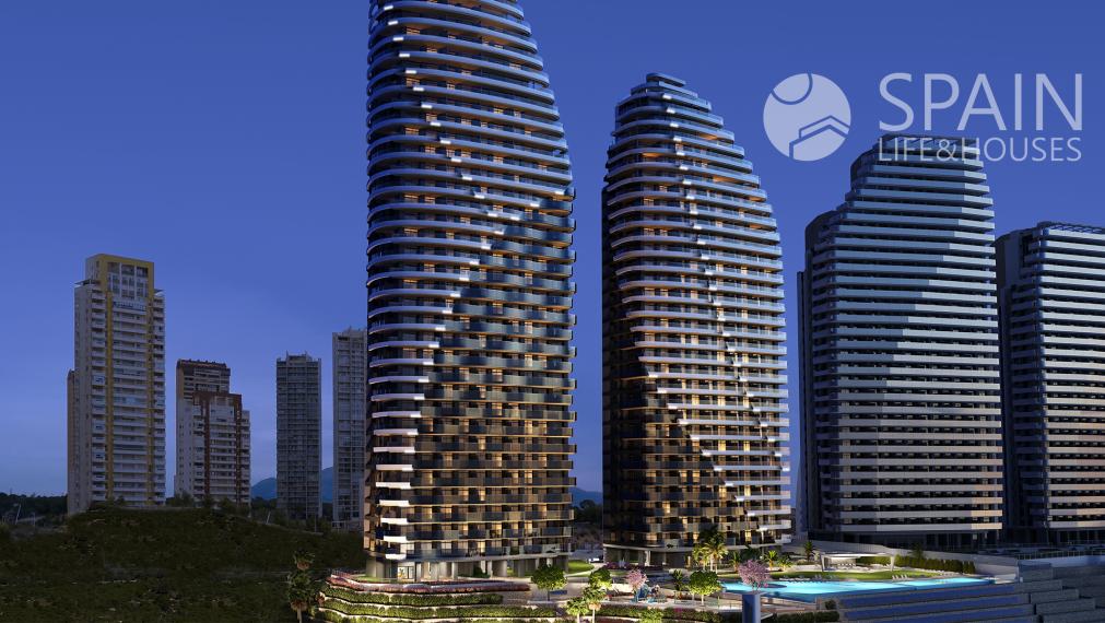 Panoramatická veža – moderné bývanie pri Playa de Poniente