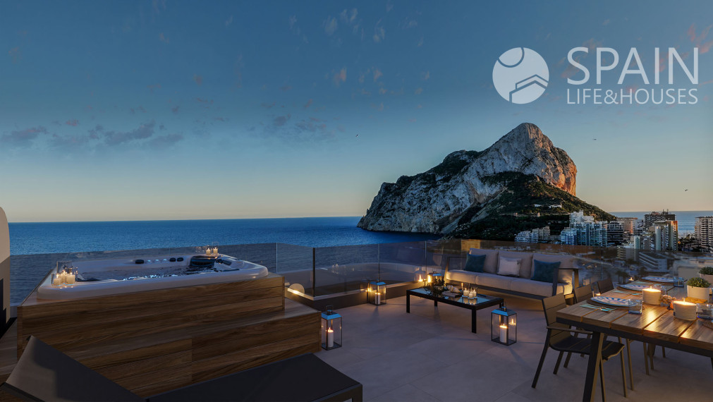 Azúrová Panorama – exkluzívne apartmány pri pláži La Fossa v Calpe