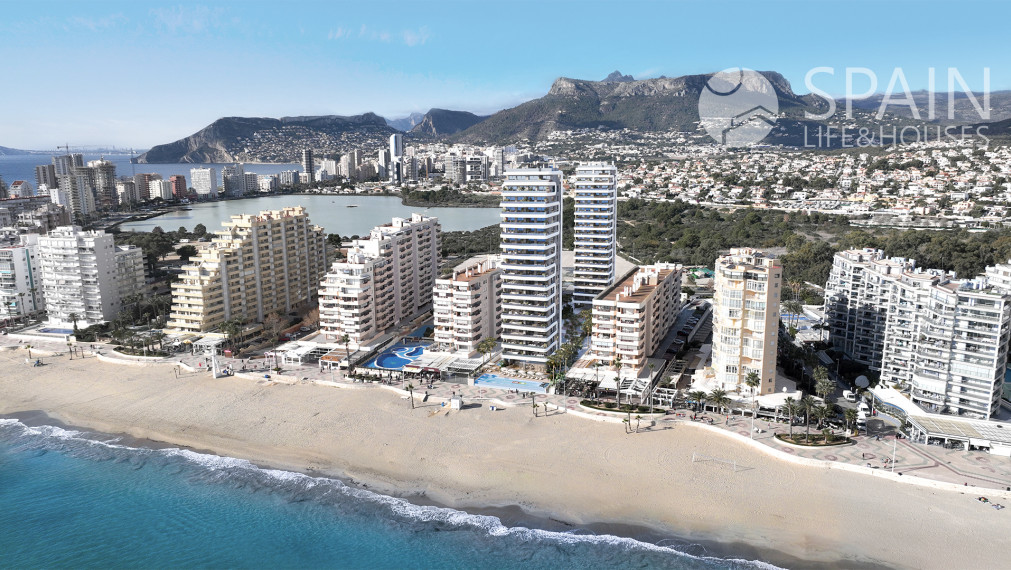 Azúrová Panorama – exkluzívne apartmány pri pláži La Fossa v Calpe