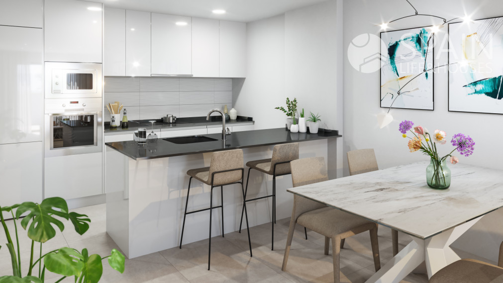 Moderné bungalovy v San Pedro del Pinatar, Murcia