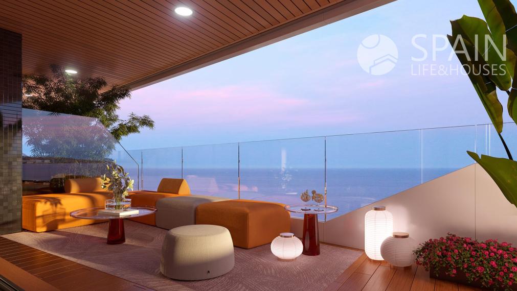 Stunning sea views apartments only a few meters from the beach at Benidorm, Costa Blanca