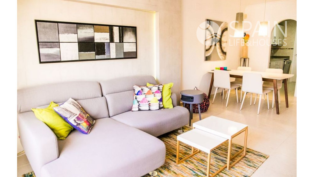 Top floor 4-room apartment with huge terrace and sea views, Cumbre del Sol,  Costa Blanca