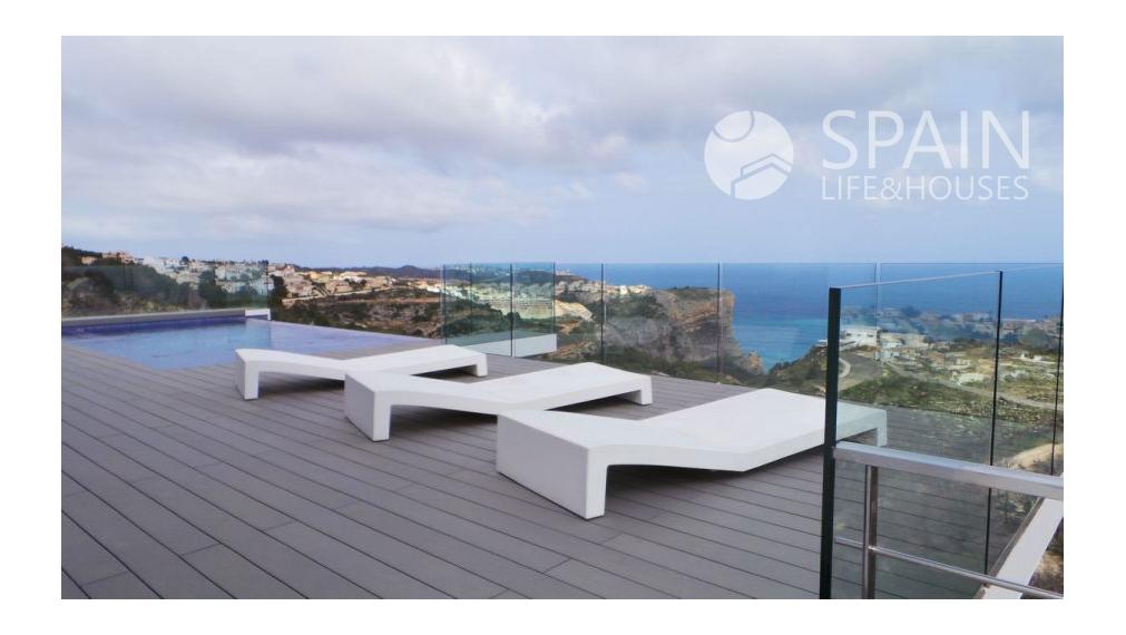 Dreamy modern luxury villa with sea view, Cumbre del Sol,  Benitachell, Costa Blanca