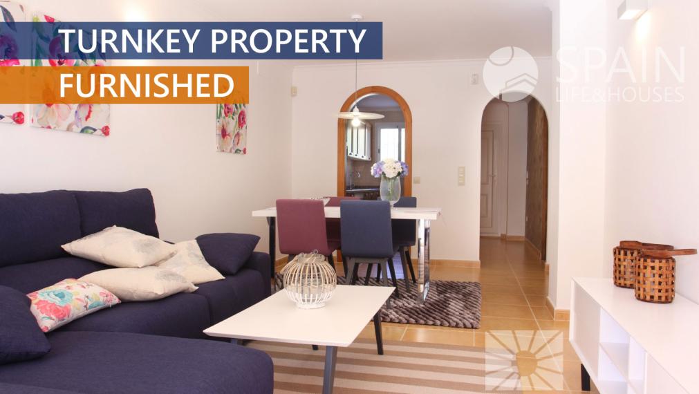New, luxury, furnished 2 bedroom apartment in Cumbre del Sol, Benitachell,  Costa Blanca