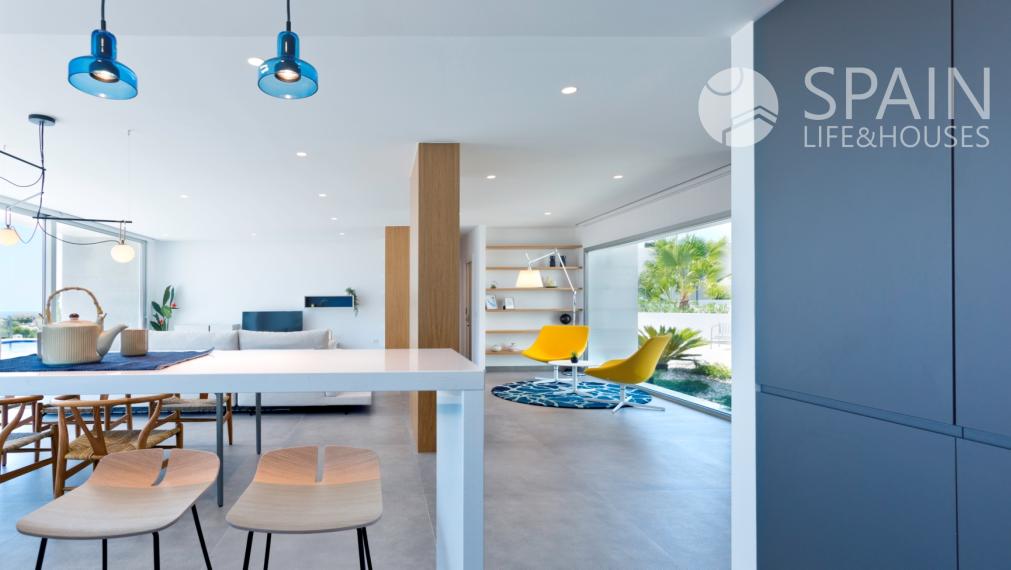 3 bedroom modern  villa in sale, key ready, in Cumbre del Sol, Costa Blanca