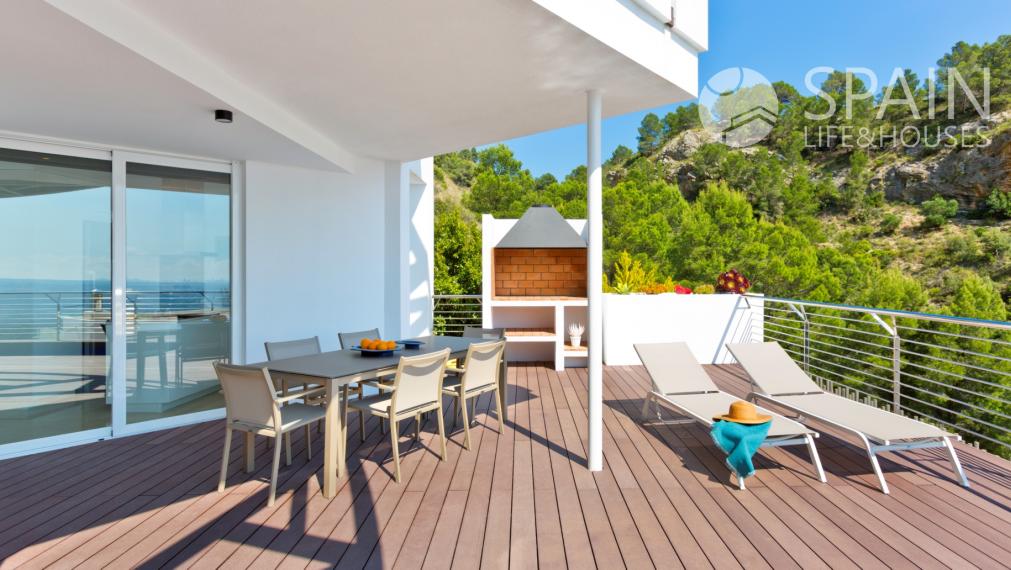 New and fully furnished 3-bedrooms apartment in ALTEA, Costa Blanca North