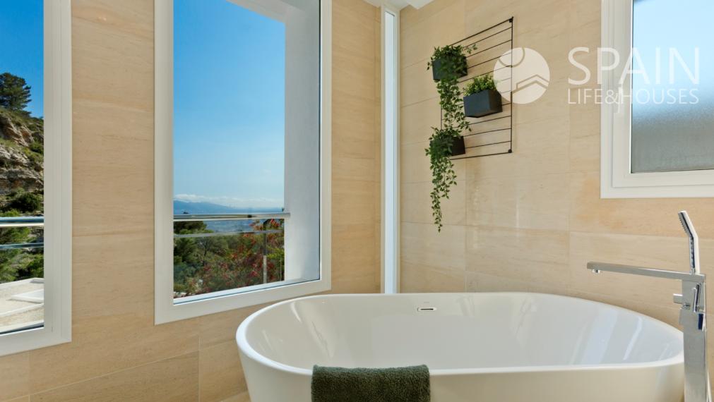 New and fully furnished 3-bedrooms apartment in ALTEA, Costa Blanca North