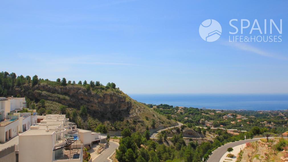 New and fully furnished 3-bedrooms apartment in ALTEA, Costa Blanca North