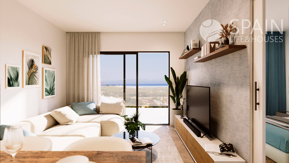 NEW BUILDING IN A NATIONAL PARK WITH SEA VIEW, Alfaz del Pi, Costa Blanca North