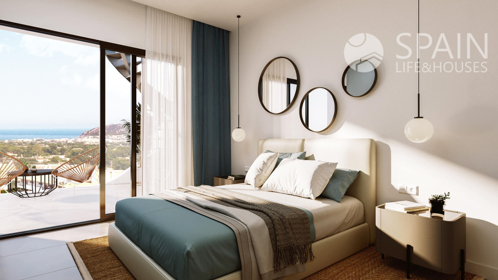 NEW BUILDING IN A NATIONAL PARK WITH SEA VIEW, Alfaz del Pi, Costa Blanca North