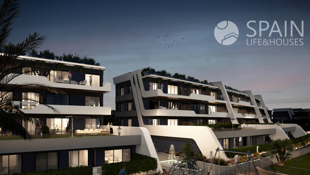 NEW BUILDING IN A NATIONAL PARK WITH SEA VIEW, Alfaz del Pi, Costa Blanca North