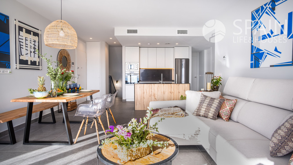 Last houses in phase E. New building 2 and 3 - bedrooms houses with pool, Polop de la Marina, Alicante