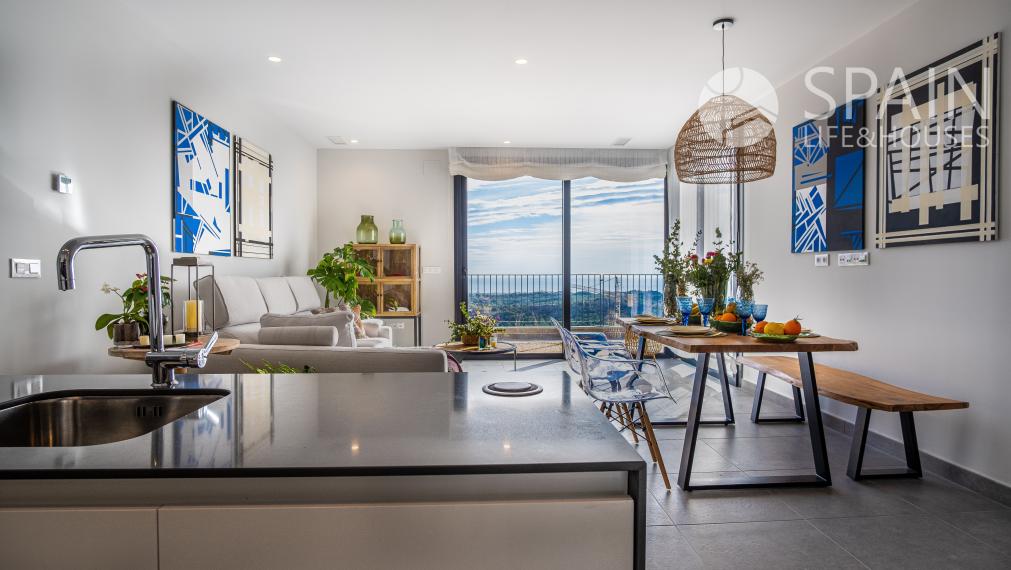 Last houses in phase E. New building 2 and 3 - bedrooms houses with pool, Polop de la Marina, Alicante