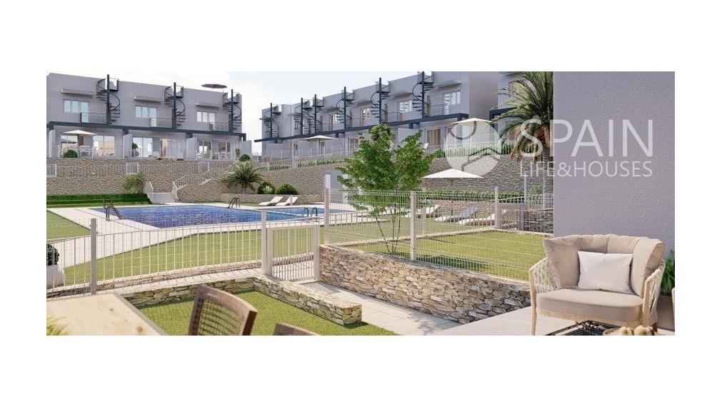 NEWBUILD Townhouses close to the golf and airport Alicante