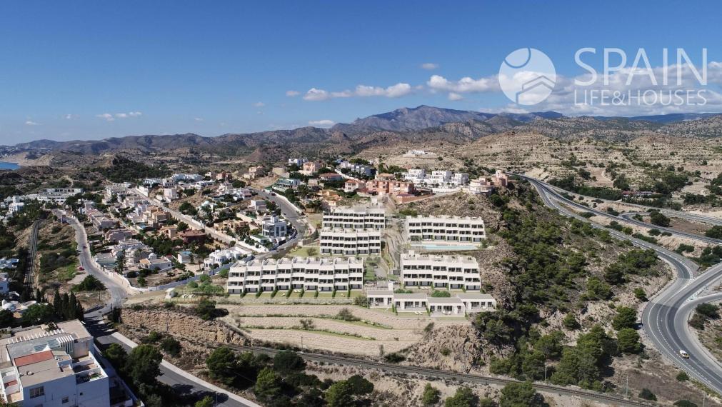 Newly built 2-bedrooms houses with spectacular sea views in Villajoyosa