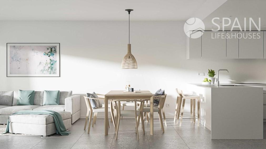 Newly built 2-bedrooms houses with spectacular sea views in Villajoyosa