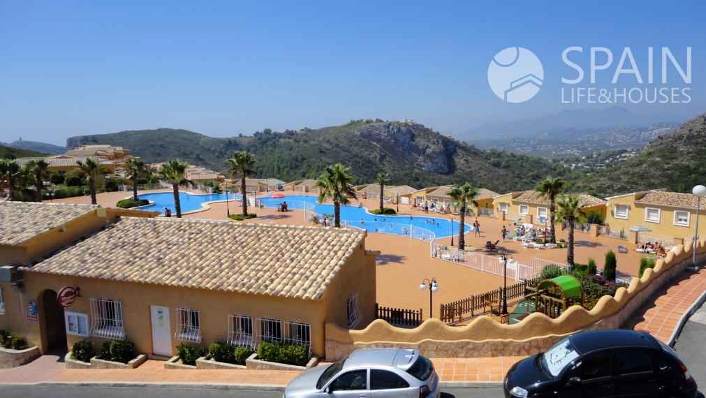 New, luxury 2 bedroom apartment with garden and community pool in Cumbre del Sol Benitachell; Costa Blanca Nord