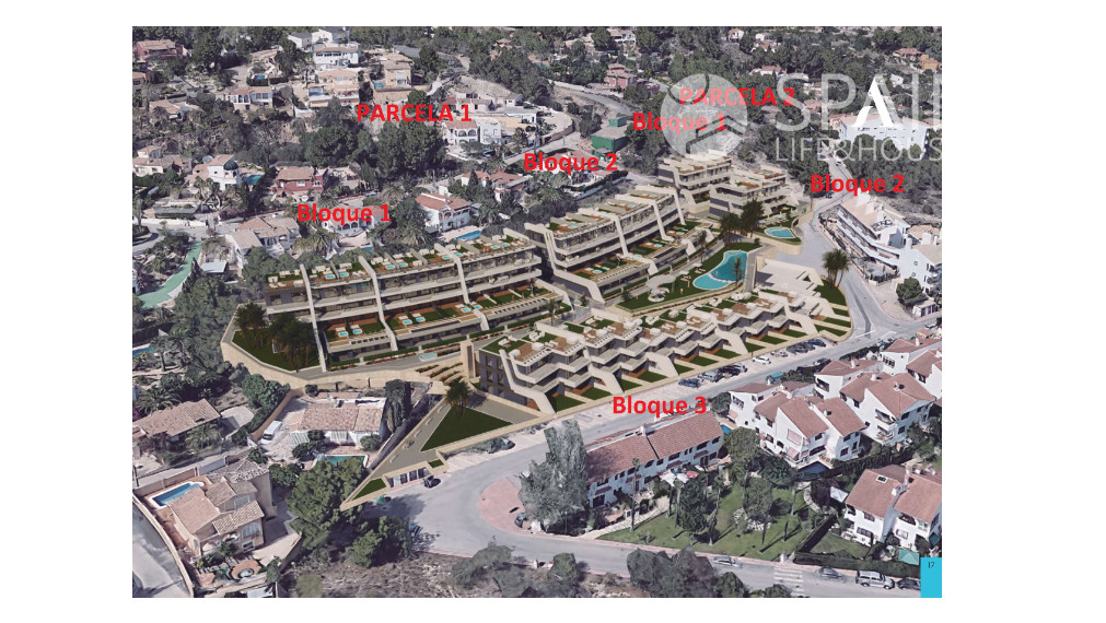 NEW BUILDING IN A NATIONAL PARK WITH SEA VIEW, Alfaz del Pi, Costa Blanca North