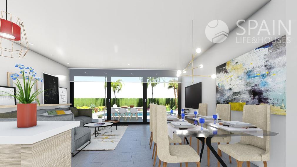 VILLA SELESTE. New detached villas with private pool in inland, Calasparra, Murcia