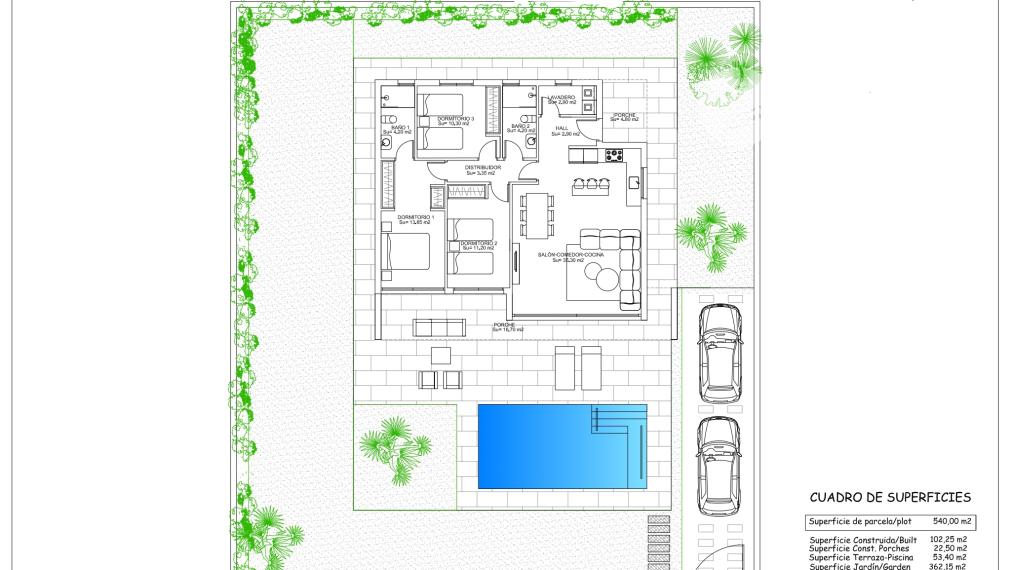 VILLA SELESTE. New detached villas with private pool in inland, Calasparra, Murcia