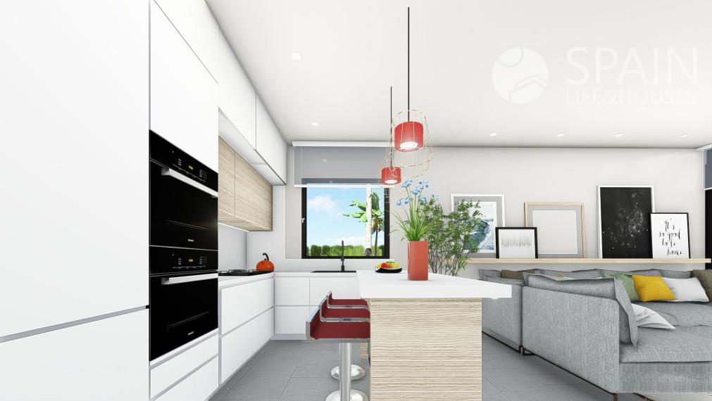 VILLA SELESTE. New detached villas with private pool in inland, Calasparra, Murcia