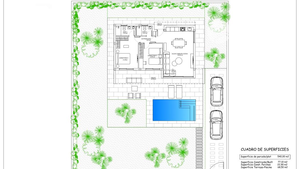 VILLA A-ZAHAR. New magnificent villa with private pool in inland, Calasparra, Murcia