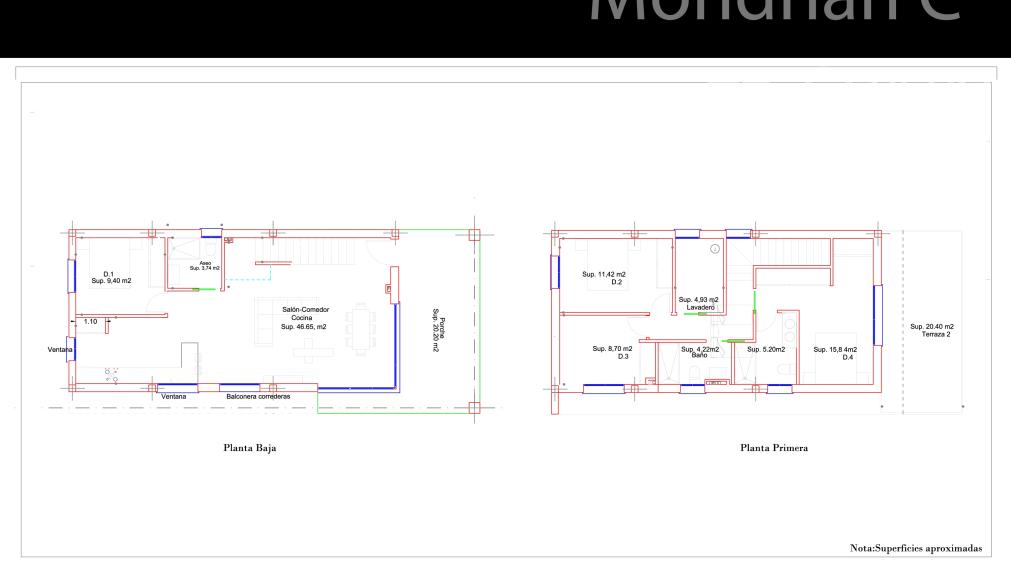 Spectacular two-storey detached villa, built with high quality materials, in area of Alicante.