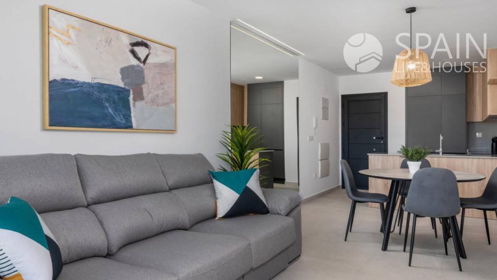 Fantastic new build 2 bedroom apartments with swimming pool in Benijofar, Costa Blanca south 8km from the beach,. Delivery: final of 2022