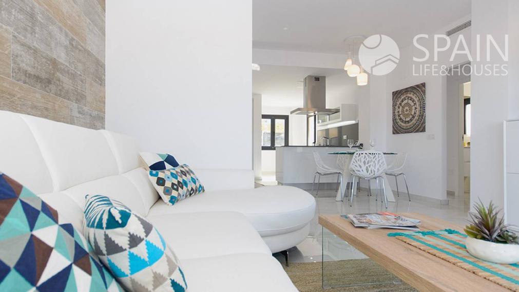 New build 2 bedroom bungalow in Polop de la Marina, Alicante. Costa Blanca