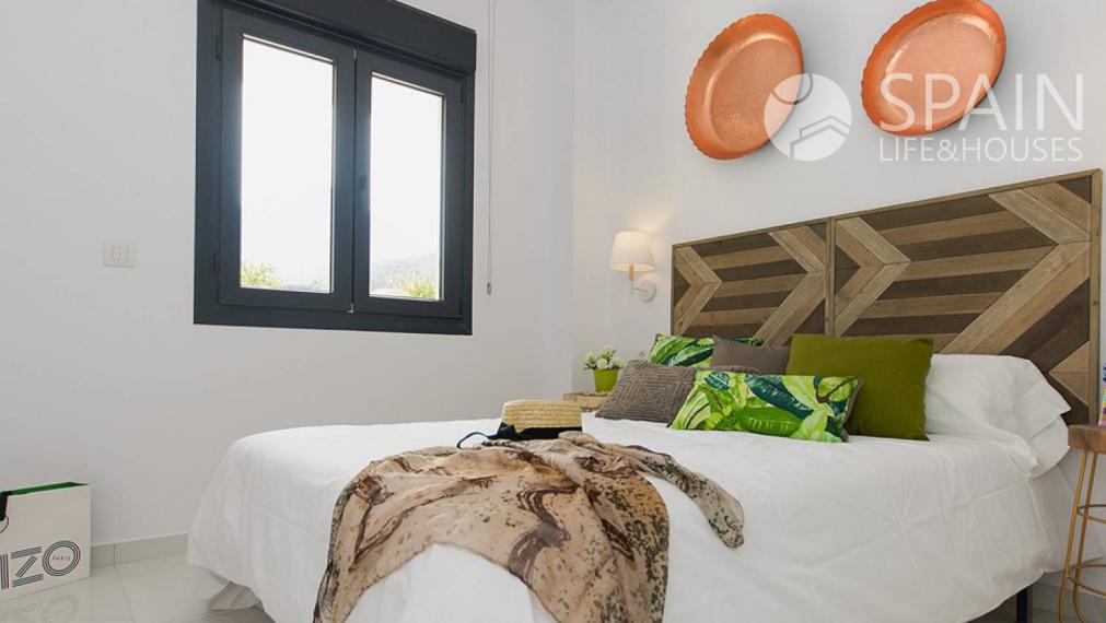 New build 2 bedroom bungalow in Polop de la Marina, Alicante. Costa Blanca